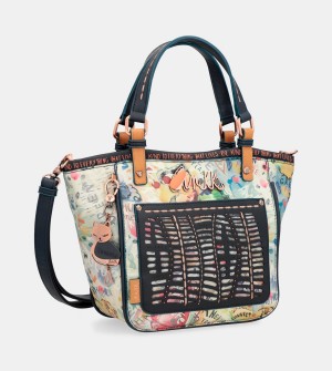 Bolso Tote Anekke Nature Pachamama Printed Mujer | 7956023-UF