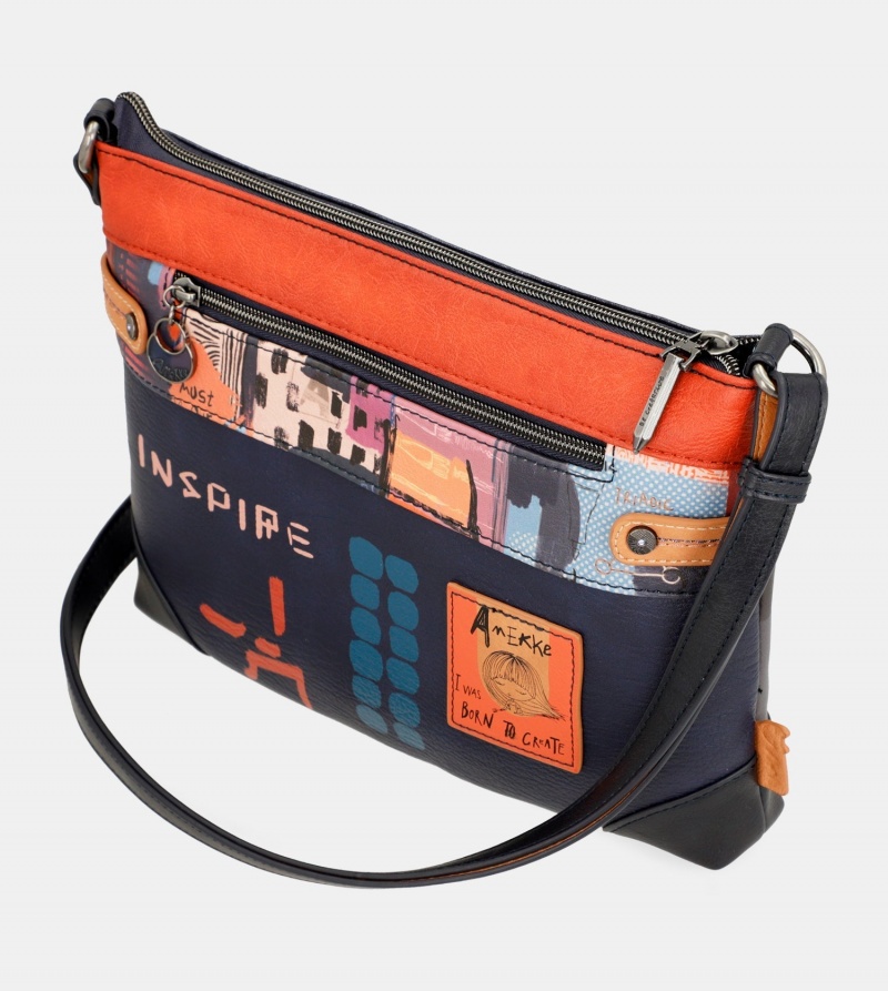 Bolsa De Hombro Anekke Contemporary Large Printed Mujer | 9638201-RV