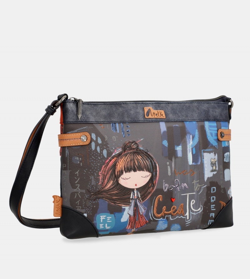 Bolsa De Hombro Anekke Contemporary Large Printed Mujer | 9638201-RV