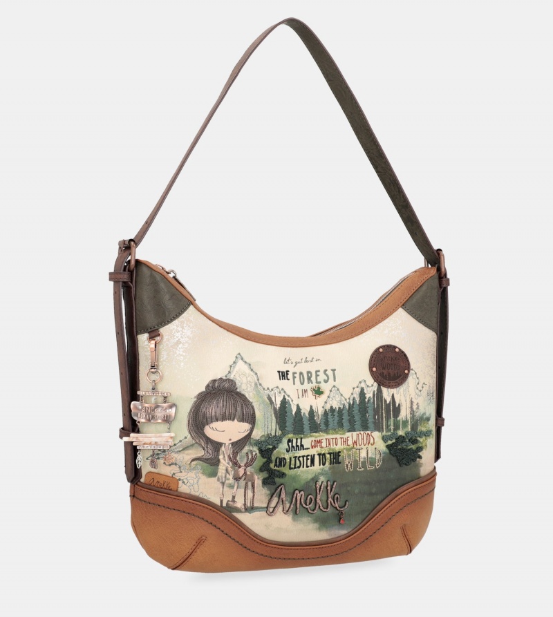 Bolsa De Hombro Anekke The Forest Oval Mujer | 4389256-MZ