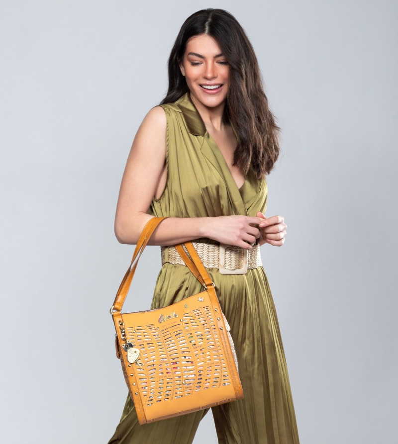 Bolsas Hombro Anekke Nature Pachamama Ochre Mujer | 5794612-NX