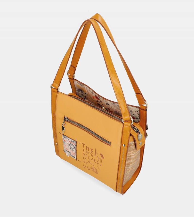 Bolsas Hombro Anekke Nature Pachamama Ochre Mujer | 5794612-NX