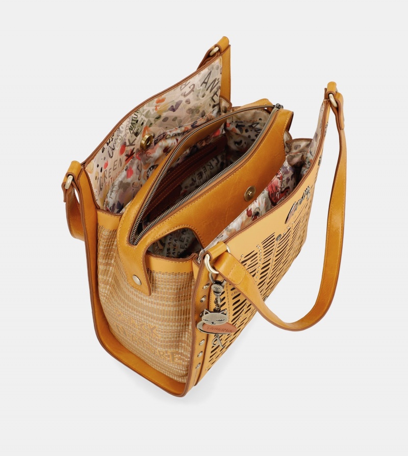 Bolsas Hombro Anekke Nature Pachamama Ochre Mujer | 5794612-NX