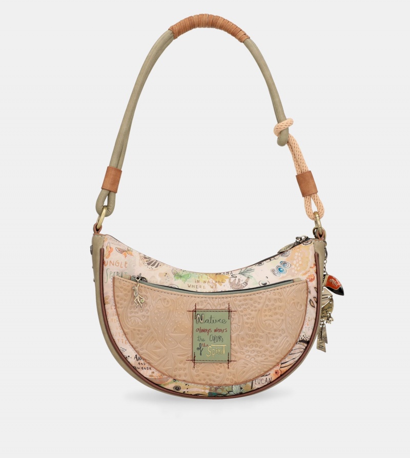 Bolsas Hombro Anekke Oval Plus Messenger Mujer | 0197438-JC