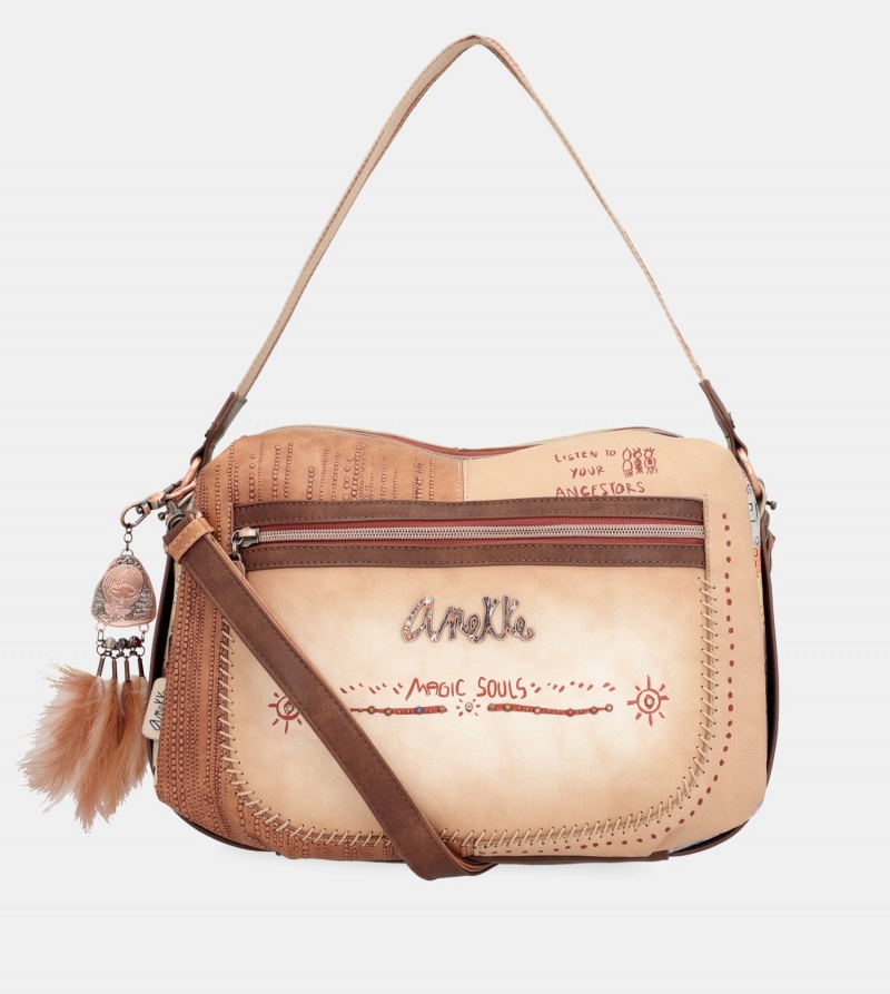 Bolsas Hombro Anekke Tribe Large With Shoulder Correa Mujer | 9608174-TR