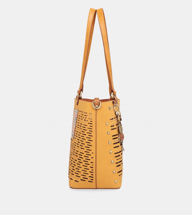 Bolso Tote Anekke Nature Pachamama Ochre Large Mujer | 0134986-BD