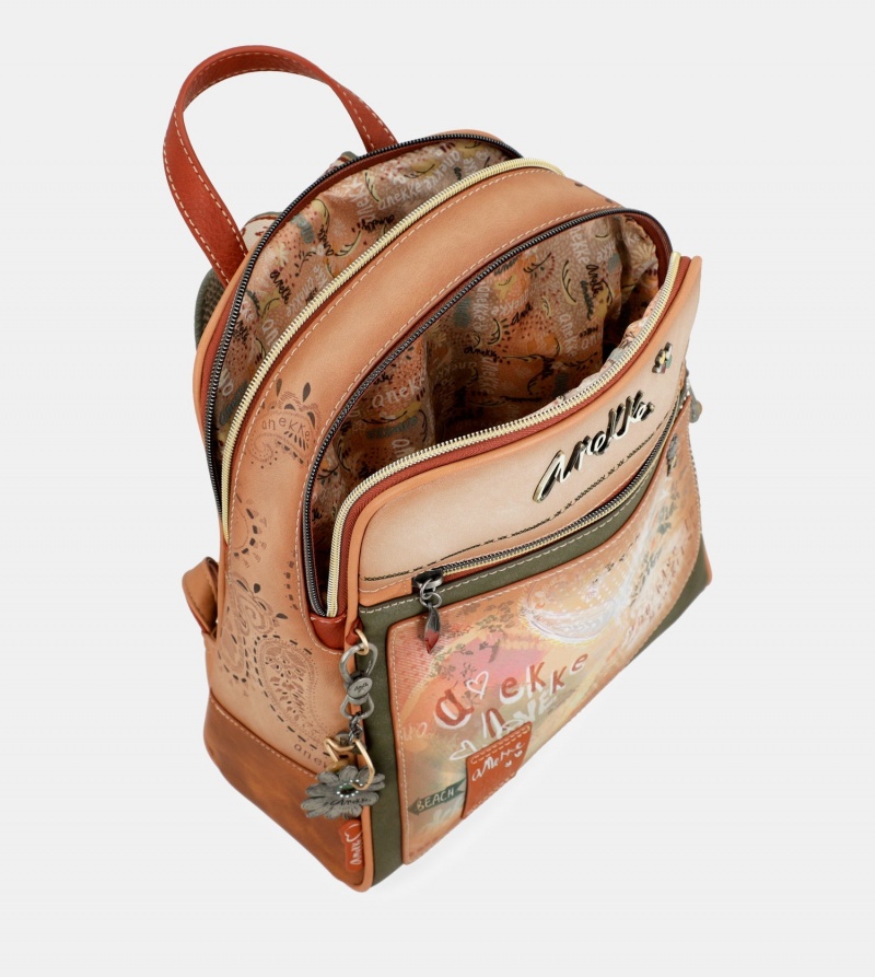 Mochilas Anekke Flowers 2-Compartment Mujer | 7591302-QN