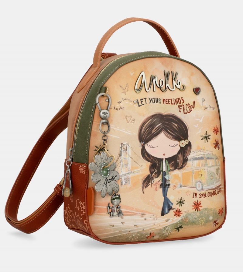 Mochilas Anekke Peace & Love Small Mujer | 1982063-RZ